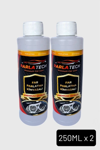 PARLATECH Buharlı Far Temizleme ve Parlatma Solüsyonu (2x250ml)