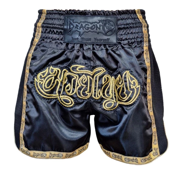 DragonDo MT3090 Muay Thai Şortu Nakışlı Muay Thai Şort