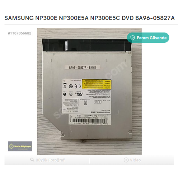 SAMSUNG NP300E NP305E NP300E5A NP300E5C DVD BA96-05827A