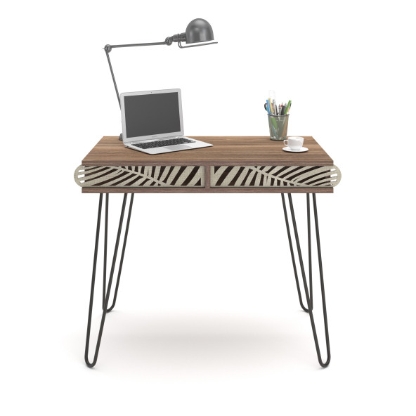 Homedora illia Dresuar Ceviz-Siyah - 4