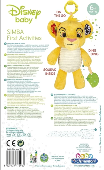 Disney Baby Simba İlk Aktiviteler Oyuncak - 3