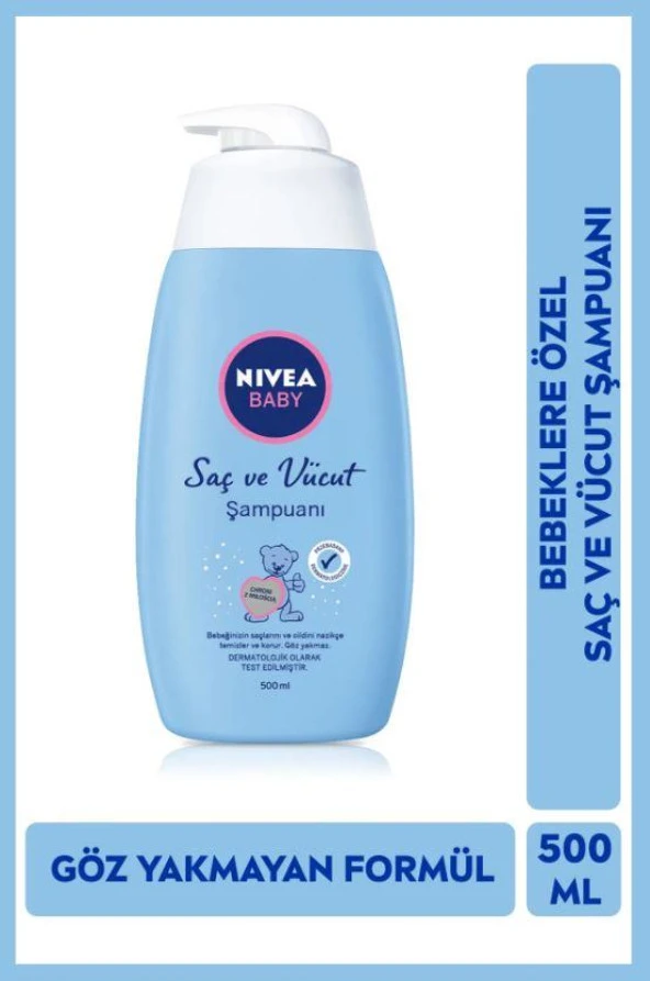 Nivea Baby Saç Ve Vücut Şampuanı 500 ml