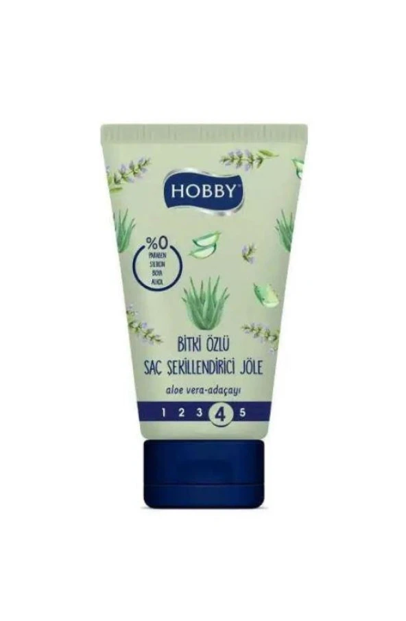 Hobby Bitki Özlü Aloe Vera Adaçayı Özlü Saç Şekillendirici Jöle 150 Ml