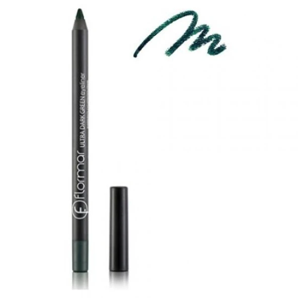 Flormar Koyu Yeşil Göz Kalemi Ultra Eyeliner Dark Green