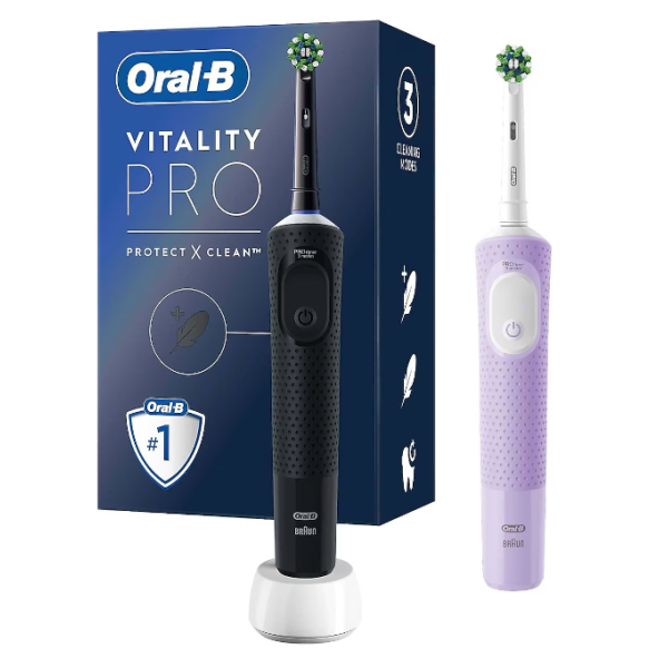 Oral-B D103 Vitality Pro Cross Action 2'li Şarjlı Diş Fırçası