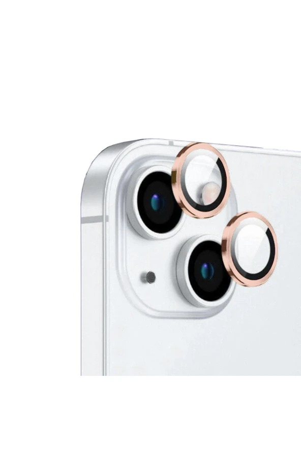 iPhone 15 Plus Uyumlu Zore CL-12 Premium Safir Parmak İzi Bırakmayan Anti-Reflective Kamera Len