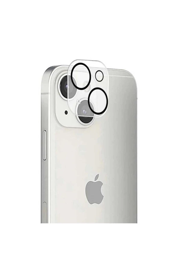 iPhone 13 Uyumlu YSF CL-05 Kamera Lens Koruyucu-Renksiz