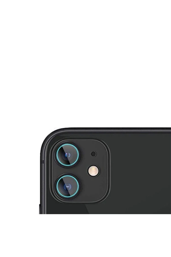 iPhone 12 Uyumlu YSF Kamera Lens Koruyucu Cam Film-Renksiz