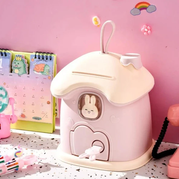 Büyük Boy Tavşan Evi Kumbara - 2