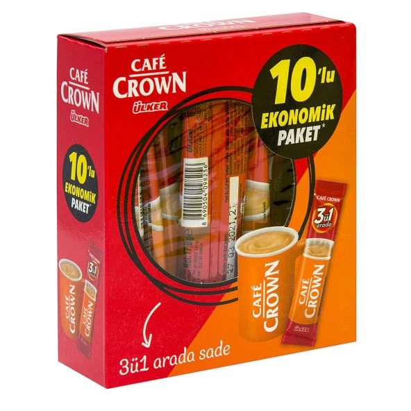 Cafe Crown 3'ü 1 Arada 175 Gr 10 Adet