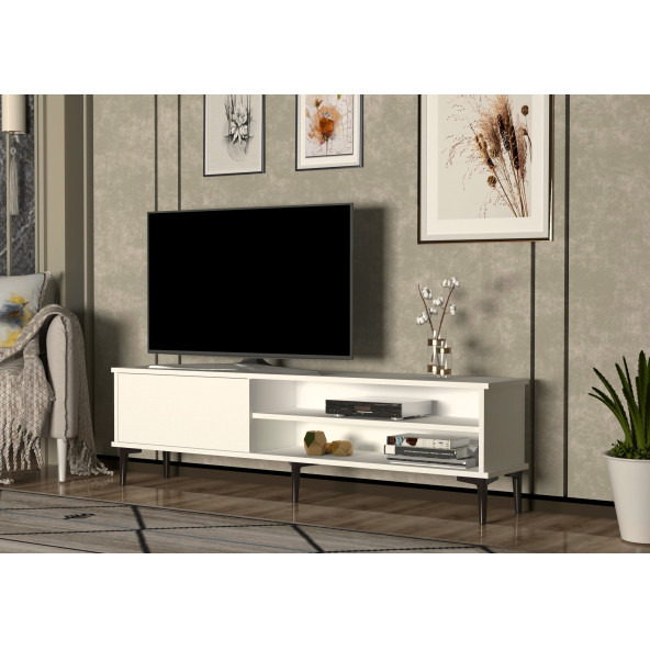 ALİNA DİZAYN LION TV ÜNİTESİ BEYAZ - 2