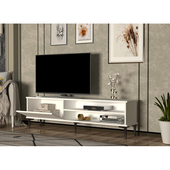ALİNA DİZAYN LION TV ÜNİTESİ BEYAZ - 4