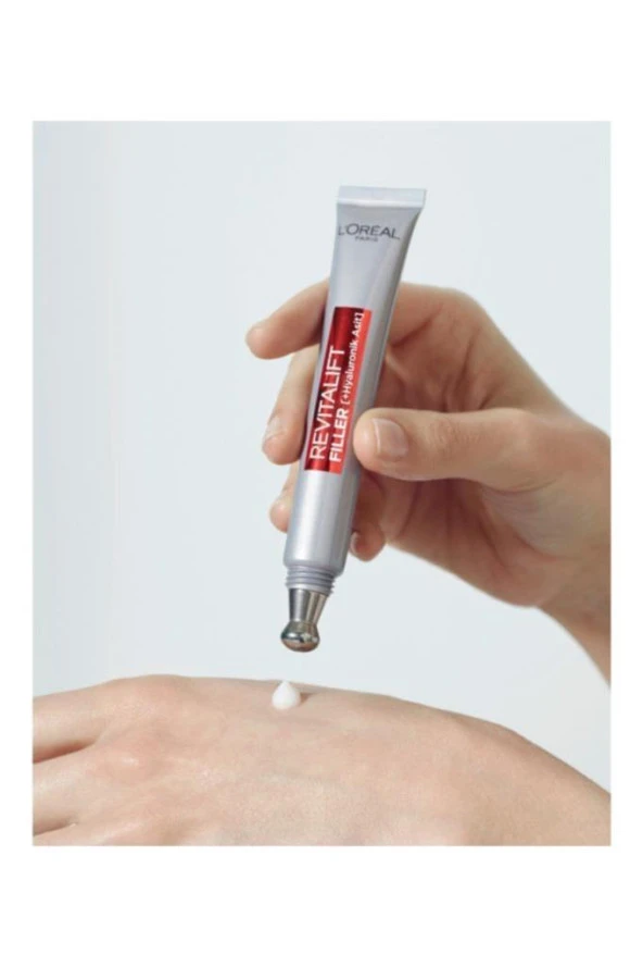 L'Oreal Paris Revitalift Filler Dolgunlaştırıcı Yaşlanma Karşıtı Göz Bakım Kremi 15ml -Hyaluronik Asit