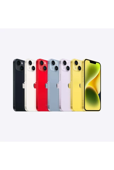 iPhone 14 128 GB Hafıza 6 GB Ram 6.1 inç 12 MP Çift Hatlı OLED Ekran iOS Akıllı Cep Telefonu Siyah - 6