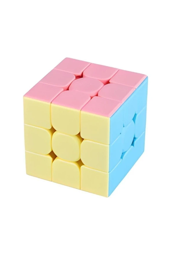 Brains Zeka Küpü Hız Küpü Sabır Küpü-Magic Cube Pastel Renkler 3x3x3