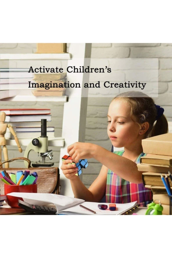 Zeka Küpü 3x3x3 Cm 54 Kare Sabır Küpü Renkli Kaliteli - 2