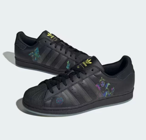 ADİDAS SUPERSTAR X DISNEY SİYAH KADIN SPOR AYAKKABI IE8369 B-89 - Resim 2