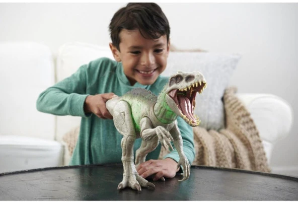 Jurassi̇c World Kamuflaj Di̇nozor Indominus Rex HNT63 Lisanslı Ürün - Resim 5