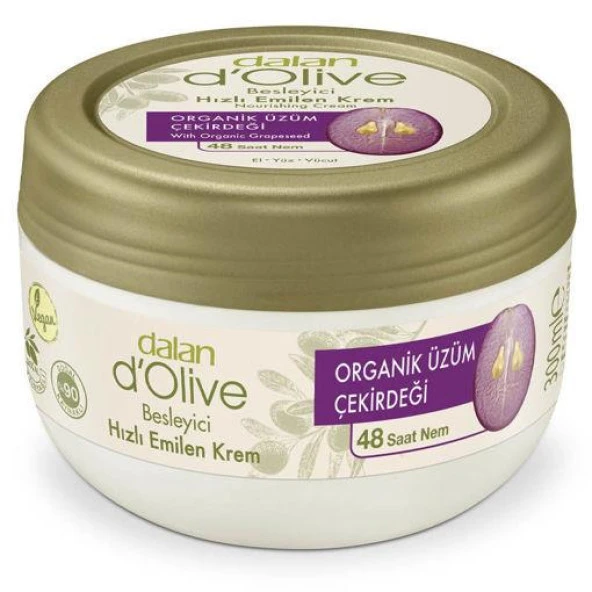 Dalan Üzüm Çekirdeği özlü Besleyici Kavanoz Krem 300 ml
