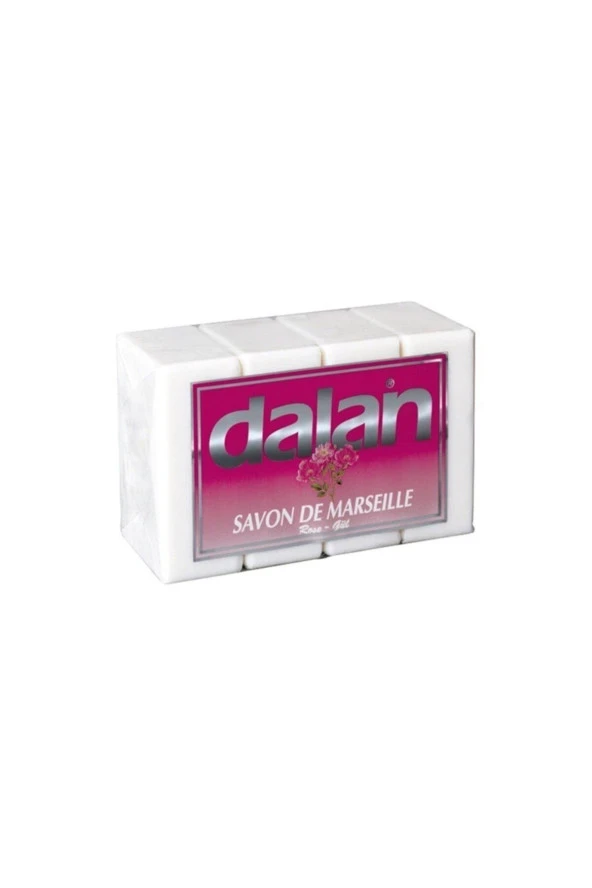 Dalan Marsilya Banyo Sabunu Gül 4 x 180 (720) Gr