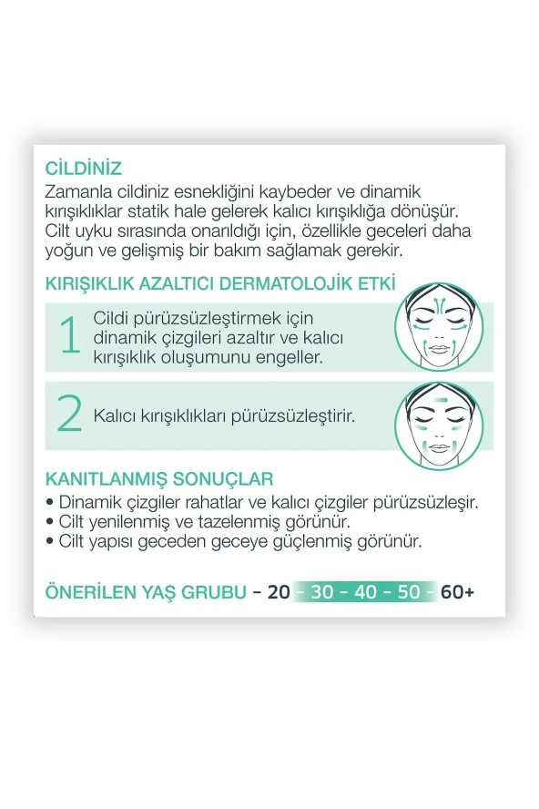 Diadermine Lift + Botology Kırışıklık Karşıtı Gece Kremi 50 ml - 3