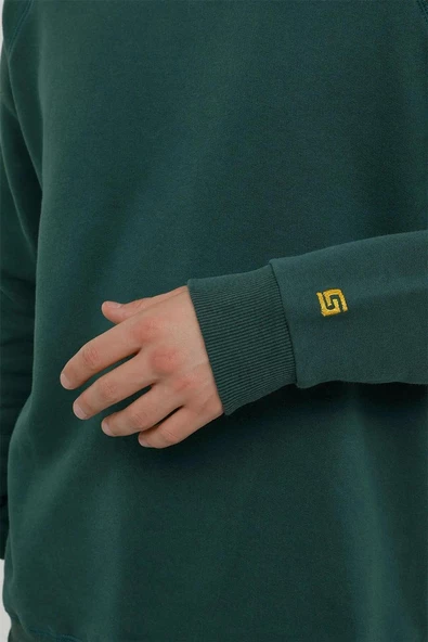 Superfly Bisiklet Yaka Erkek Basic Sweatshirt SPF101232323607 - Resim 5