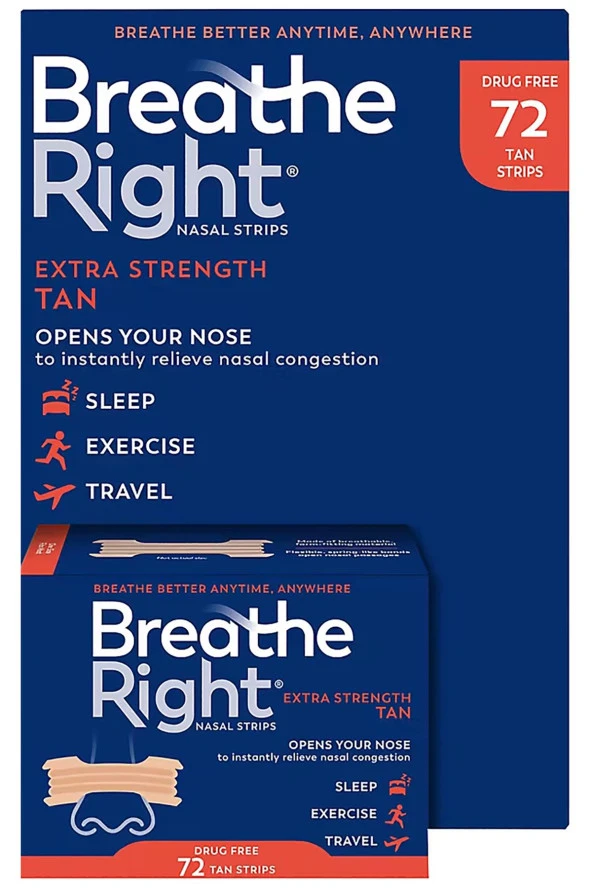 Breathe Right Extra Strength Burun Bandı Ten Rengi 72 Adet