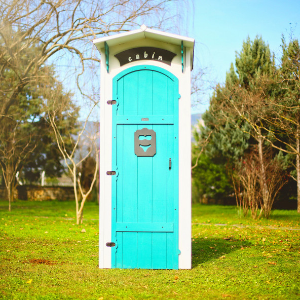 MANDU Ahşap Soyunma Kabini (Plaj duş kabini) - 7