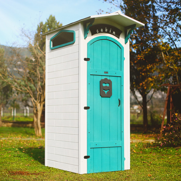 MANDU Ahşap Soyunma Kabini (Plaj duş kabini) - 8