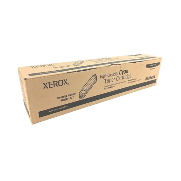 Xerox 106R01077 Toner Orj. - Phaser 7400 Cyan (18K) - 2