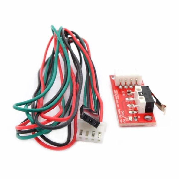5 Adet 3D Printer Limit Switch Mekanik Modul Endstop Switch 3 Pinli 70cm