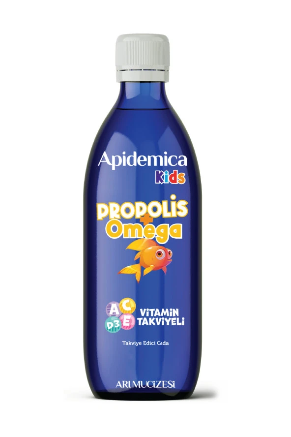 Apidemica Kids Propolis Omega 3 Şurup 150 ml