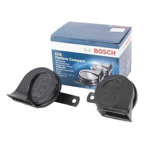 Bosch Salyangoz Dadat Korna Seti Çiftli 12V 400/500Hz 110dB ürün görseli 1