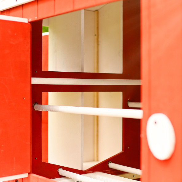 MANDU Ahşap Bahçeli Tavuk/Kuş Kümesi (Mini çiftlik) - 6