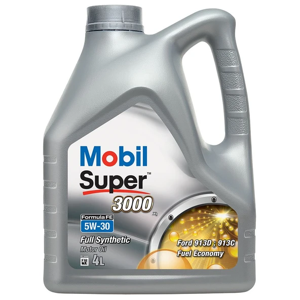 Mobil Super 3000 Formula Fe 5W-30 4 Lt Motor Yağı