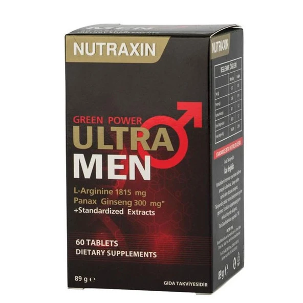 Nutraxin Ultra Men Green Power 60 Tablet