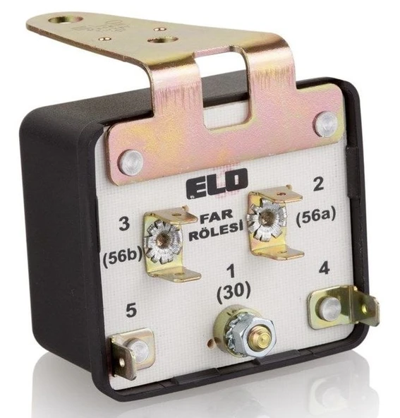 Elo Çift Bobinli Güçlendirici Koruycu Far Rölesi 12V Yerli Üretim - Resim 2