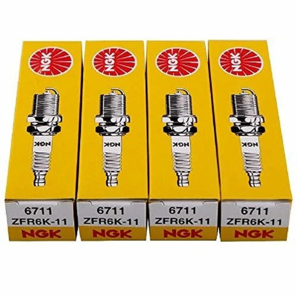 NGK 4'lü Buji Takımı ZFR6K-11 ürün görseli 1
