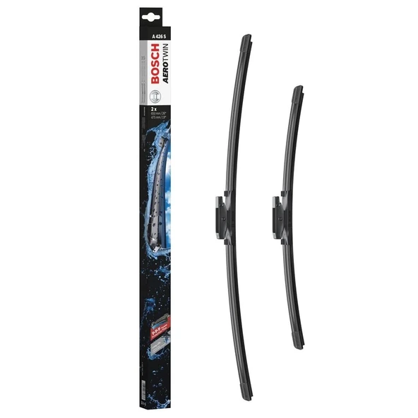 Bosch Peugeot Bipper Silecek Takımı Aerotwin 2008-2017 A426S - Resim 2