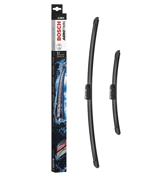 Bosch Fiat 500, 500C Silecek Takımı Aerotwin 2009-2016 A299S - 2