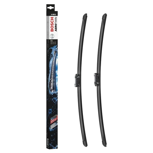 Bosch Seat Leon Silecek Takımı Aerotwin 2006-2012 A099S - Resim 2