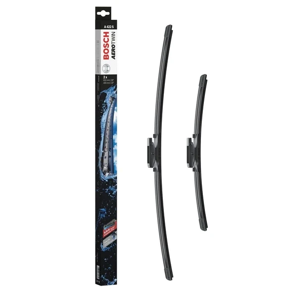Bosch Renault Laguna 3 Silecek Takımı Aerotwin 2008-2015 A422S - Resim 2