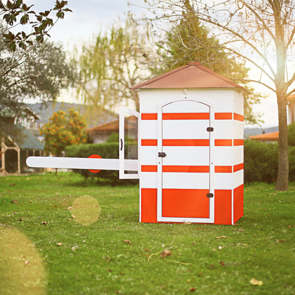 MANDU Bariyerli Ahşap Güvenlik Kulübesi (Bekçi Kulübesi) - 5