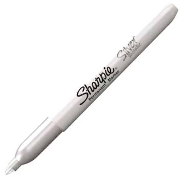 Sharpie Gümüş Metalik Markör Kalemi (Silver Metalic) ürün görseli