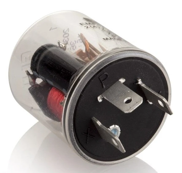 Elo Elektrmekanik Şeffaf Flaşör 12V Yerli Üretim - Resim 2