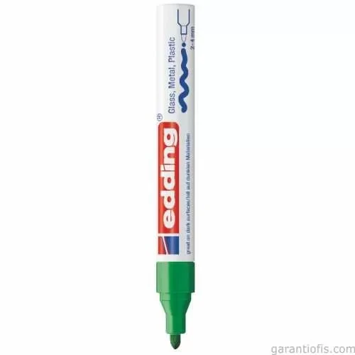 Edding 750 Paint Markör Yeşil Hobi Sanat Kalemi - Resim 2