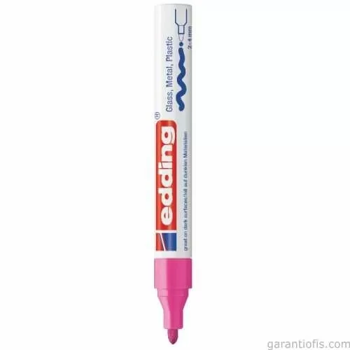 Edding 750 Paint Markör Pembe Hobi Sanat Kalemi - Resim 2