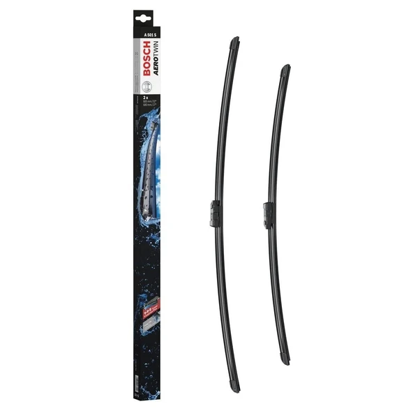 Bosch Peugeot 3008 Silecek Takımı Aerotwin 2009-2016 A501S - Resim 2
