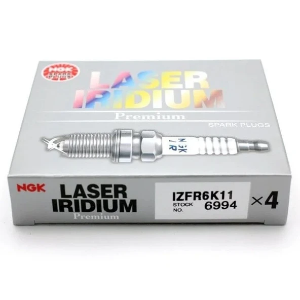 NGK 4'lü İridyum Buji Takımı IZFR6K11 ürün görseli 1