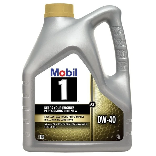 Mobil 1 FS 0w40 Motor Yağı 4lt Ü.T. 2024 ürün görseli 1